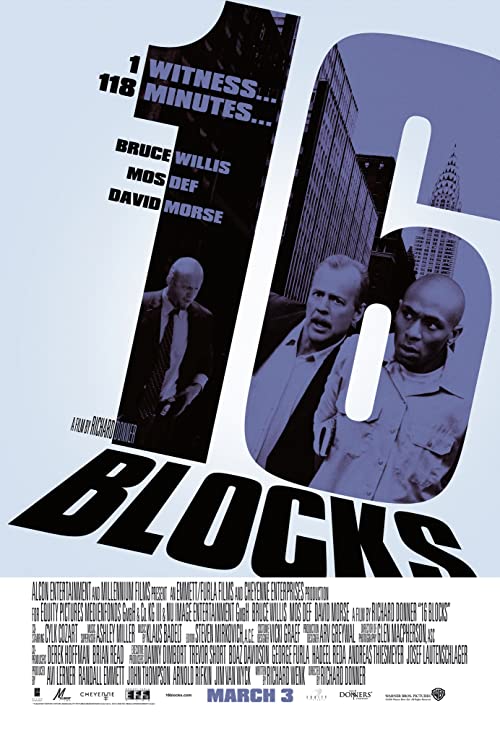 دانلود فیلم ۱۶ Blocks 2006 ( شانزده بلوک ۲۰۰۶ ) با زیرنویس فارسی چسبیده