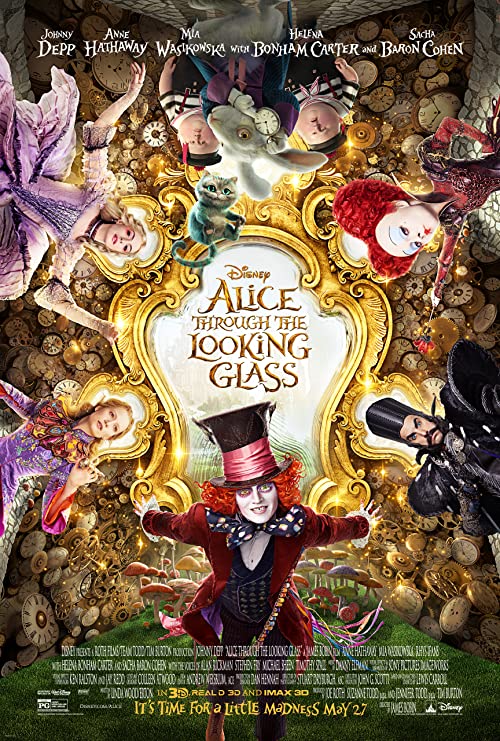 دانلود فیلم Alice Through the Looking Glass 2016 (آلیس: آنسوی آینه) با زیرنویس فارسی چسبیده