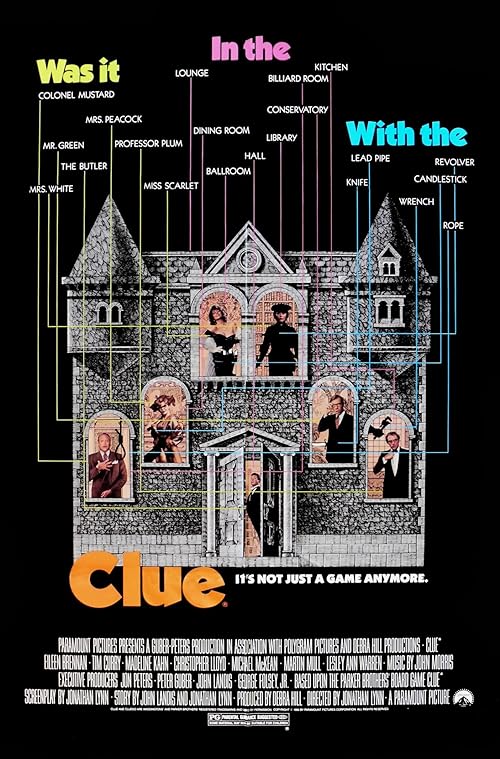دانلود فیلم Clue 1985 ( سرنخ ۱۹۸۵ ) با زیرنویس فارسی چسبیده