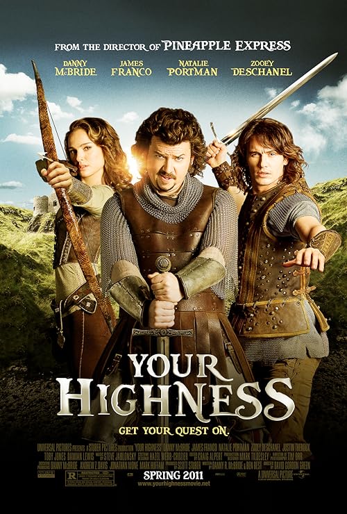 دانلود فیلم Your Highness 2011 ( والاحضرت ۲۰۱۱ ) با زیرنویس فارسی چسبیده