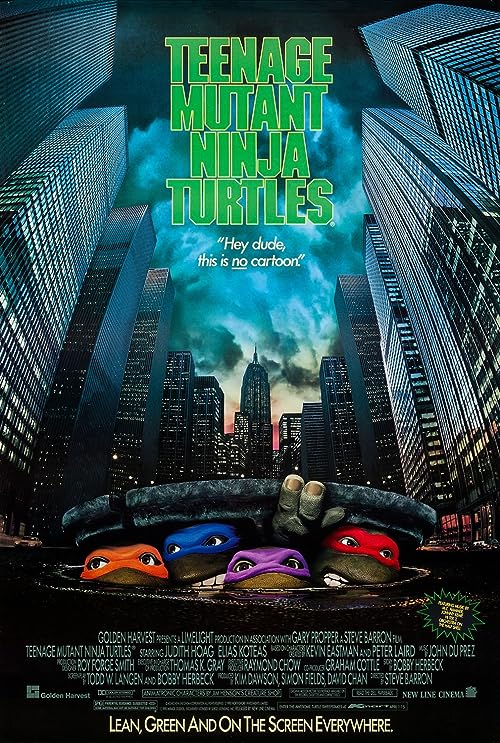 دانلود فیلم Teenage Mutant Ninja Turtles 1990 ( لاک‌پشت‌های نینجا ۱۹۹۰ ) با زیرنویس فارسی چسبیده