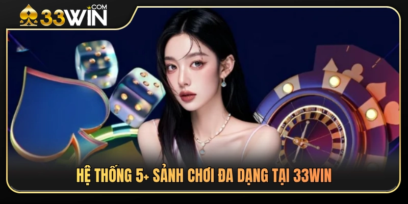 Hệ thống sảnh game hấp dẫn tại 33WIN có gì?